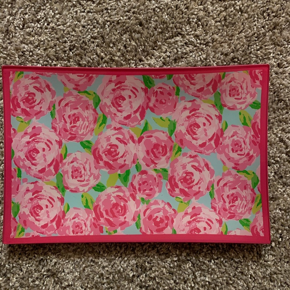Lilly Pulitzer Trinket Tray, First impression